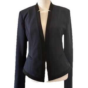 Ann Taylor Navy and Black Women's Blazer